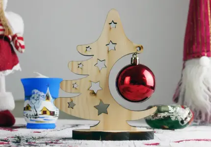 Albero di Natale in legno